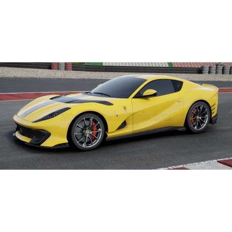 Ferrari 812 Competizione 2021 Giallo Modena Bburago 18-01646