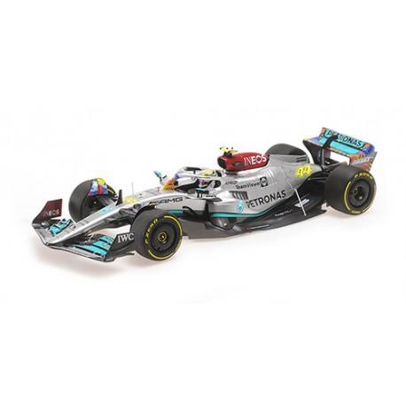 Mercedes AMG F1 W13 E Performance 44 Lewis Hamilton F1 Miami 2022 Minichamps 110220544