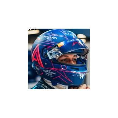 Casque Helmet 1/5 Alexander Albon Williams GP F1 2023 Spark 5HF111