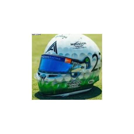 Casque Helmet 1/5 Alexander Albon Williams GP Miami F1 2023 Spark 5HF113