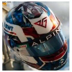 Casque Helmet 1/5 Pierre Gasly Alpine GP Angleterre F1 2023 Spark 5HF116