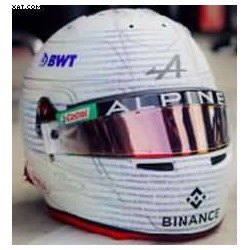 Casque Helmet 1/5 Esteban Ocon Alpine GP Angleterre F1 2023 Spark 5HF118