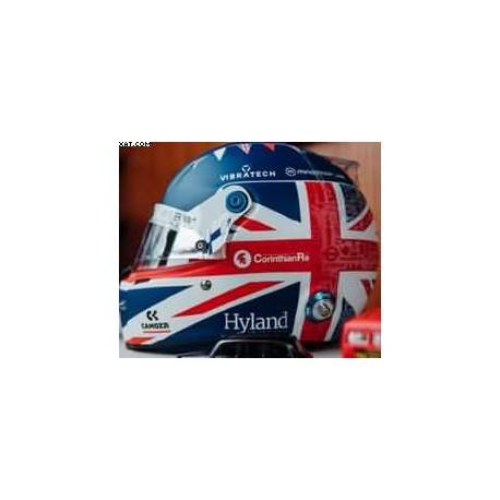 Casque Helmet 1/5 Valtteri Bottas Alfa Romeo GP Angleterre F1 2023 Spark 5HF119