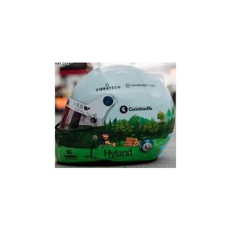 Casque Helmet 1/5 Valtteri Bottas Alfa Romeo GP Canada F1 2023 Spark 5HF120