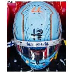 Casque Helmet 1/5 Valtteri Bottas Alfa Romeo GP Belgique F1 2023 Spark 5HF122