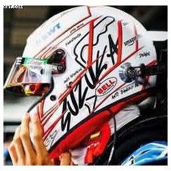 Casque Helmet 1/5 Esteban Ocon Alpine GP Japon F1 2023 Spark 5HF126