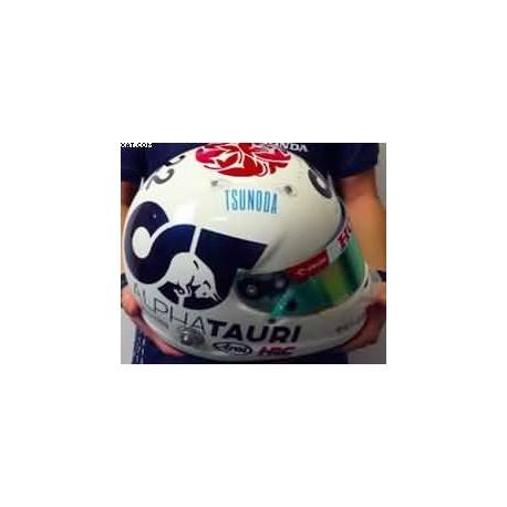 Casque Helmet 1/5 Yuki Tsunoda Alpha Tauri GP Japon F1 2023 Spark 5HF129
