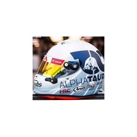 Casque Helmet 1/5 Yuki Tsunoda Alpha Tauri GP Singapour F1 2023 Spark 5HF130