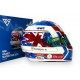 Casque Helmet 1/2 Pierre Gasly Alpine GP Angleterre F1 2023 Bell HELGAS23SIL
