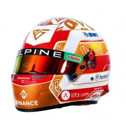 Casque Helmet 1/2 Pierre Gasly Alpine F1 2023 Bell HELGAS23