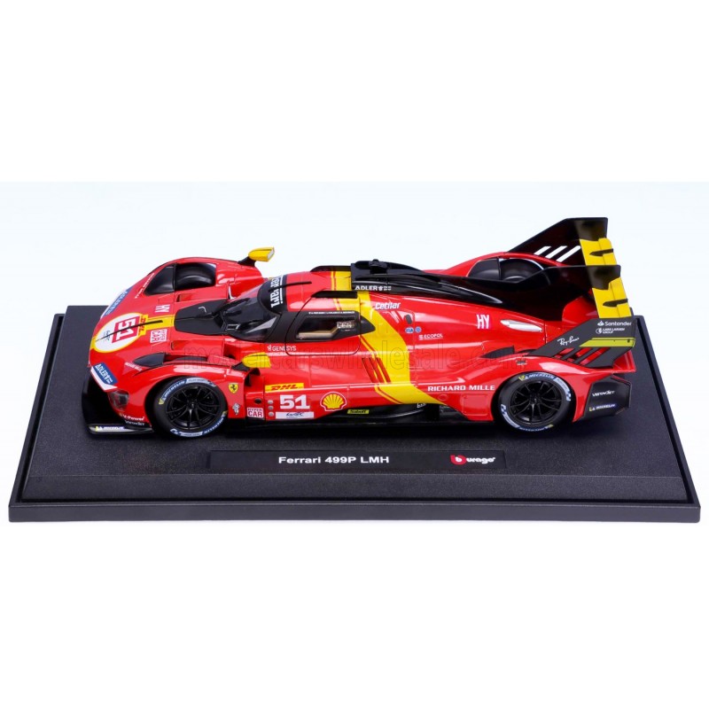 Ferrari 499P 51 24 Heures du Mans 2023 Winner Bburago BU1630151 Miniatures Autos Motos