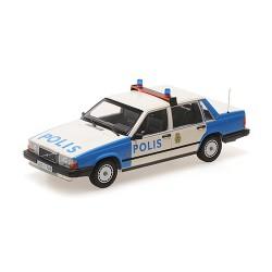 Volvo 740 GL Polis Sweden 1986 Minichamps 155171791