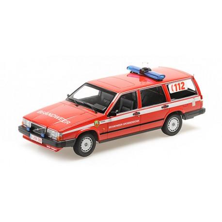 Volvo 740 GL Break Brandweer Grobbendonk 1986 Minichamps 155171795