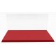 Boitier Vitrine Display Box 1/12 base en cuir synthétique rouge LuxBox LBX12001B
