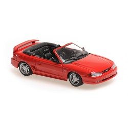 Ford Mustang Cabriolet 1994 Red Minichamps 940085630