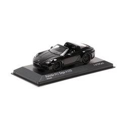 Porsche 911 992 Targa 4 GTS 2022 Black Minichamps 410061065