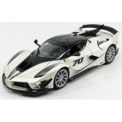 Ferrari FXX-K Evo n70 HYBRID 6.3 V12 1050hp 2018 - WHITE PEARL MET SILVER