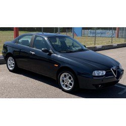 Alfa Romeo 156 2.5 V6 24v - Red Interior 1997 Nero 601 Mitica 200053-D