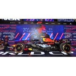 Red Bull RB19 1 Max Verstappen F1 2ème Sprint Race World Champion Qatar 2023 Minichamps 410231801