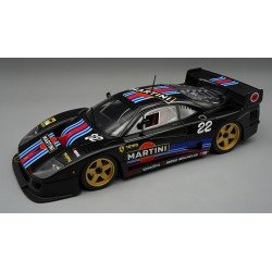 Ferrari F40 LM Martini Racing n 22 - Gold Wheels 1996 Black Tecnomodel TM18-286N