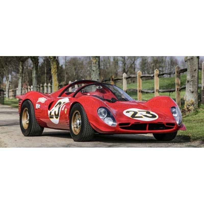 Ferrari 330P4 4.0l V12 Spider 23 Winner 24 Heures de Daytona 1967 Top