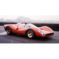 Ferrari 330P4 Spider Street Version 1967 Red Top Marques TMR12-57D