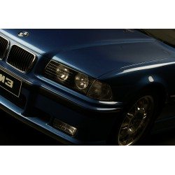 BMW M3 E36 3.2L Coupe 1995 Estoril Blue GT Spirit GTS801001