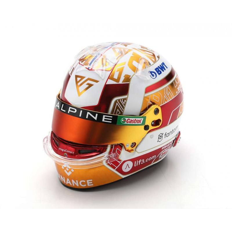 Pierre gasly mini best sale helmet