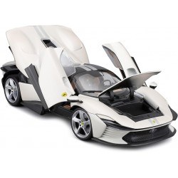 Ferrari Daytona SP3 Closed 2022 White Bburago BU16912WH