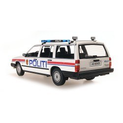 Volvo 740 GL Break Politi Norway 1986 Minichamps 155171796